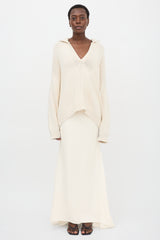 Babaà Oversized Collared Sweater