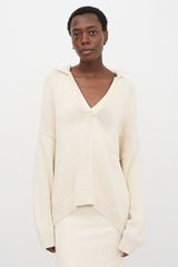 Babaà Oversized Collared Sweater