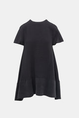 Balenciaga 2012 Silk Pintuck Dress