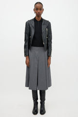Balenciaga 2012 Leather Biker Jacket
