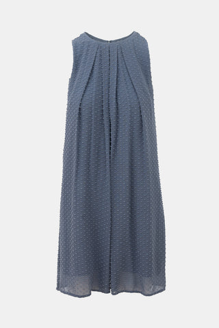 Balenciaga 2013 Silk Swiss Dot Dress