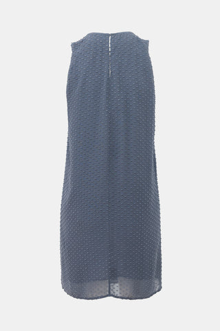 Balenciaga 2013 Silk Swiss Dot Dress