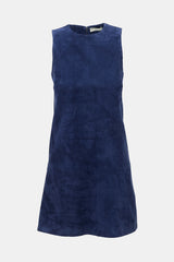Balenciaga 2014 Nubuck Suede Shift Dress