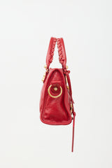 Balenciaga 2015 Leather Mini City Classic Edge Bag