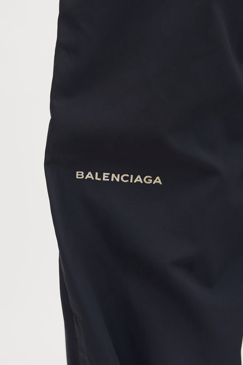Balenciaga 2016 Nylon Logo Track Pant