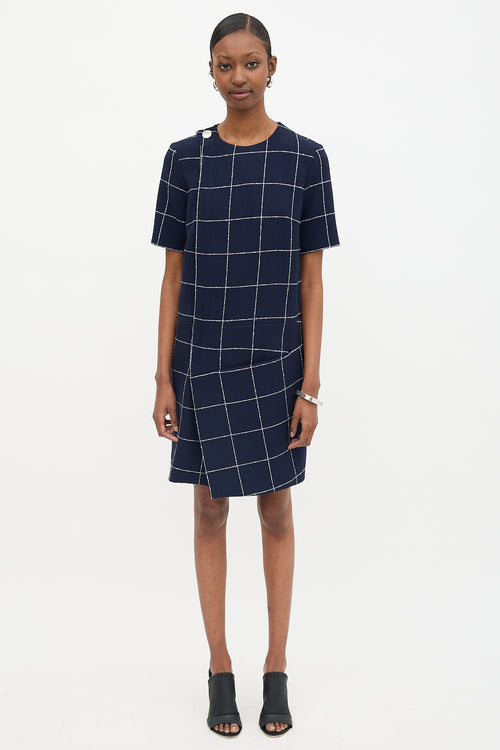 Balenciaga 2016 Wool Crepe Dress