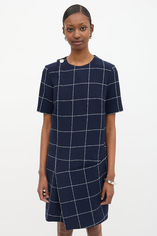 Balenciaga 2016 Wool Crepe Dress