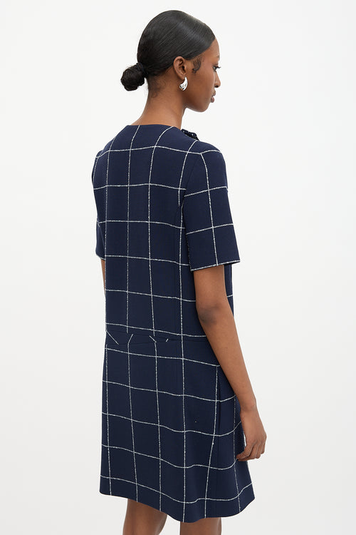 Balenciaga 2016 Wool Crepe Dress