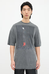 Balenciaga 2017 Faded Graphic T-Shirt