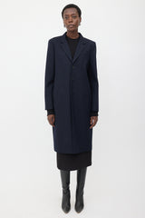 Balenciaga 2018 Wool Three Button Coat