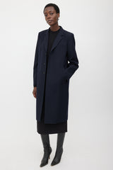 Balenciaga 2018 Wool Three Button Coat