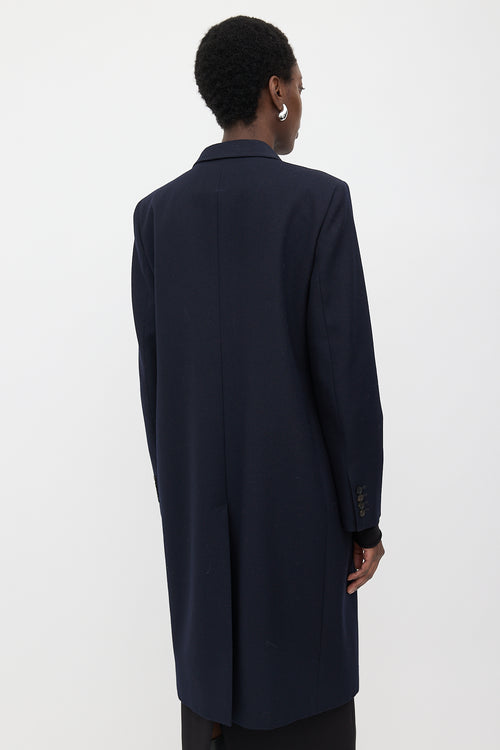 Balenciaga 2018 Wool Three Button Coat