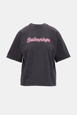 Balenciaga 2019 Logo T-Shirt