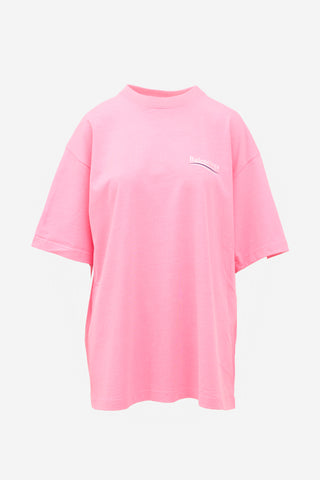 Balenciaga 2020 Campaign Logo T-Shirt