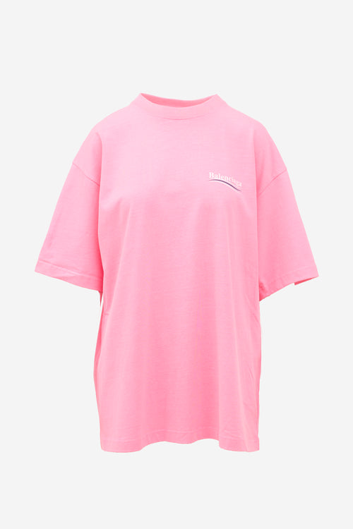 Balenciaga 2020 Campaign Logo T-Shirt