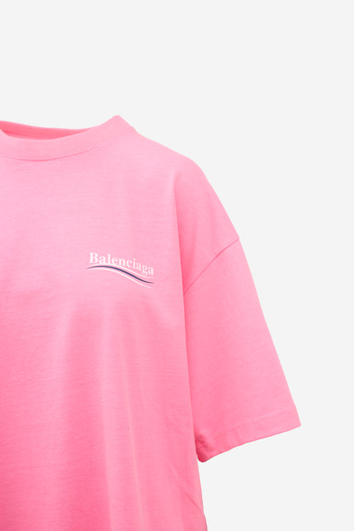 Balenciaga 2020 Campaign Logo T-Shirt