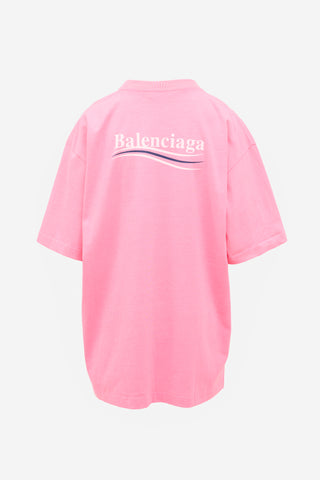 Balenciaga 2020 Campaign Logo T-Shirt