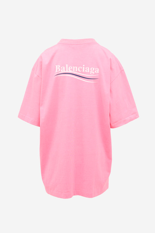 Balenciaga 2020 Campaign Logo T-Shirt