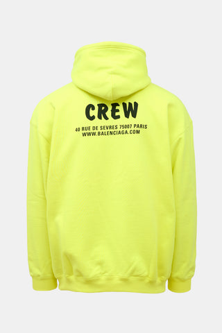Balenciaga 2020 Crew Oversized Hoodie
