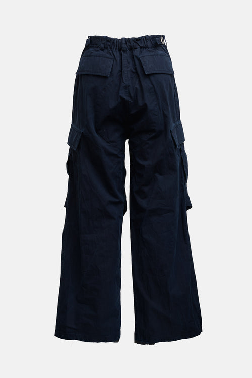 Balenciaga 2020 Panelled Wide Leg Pant