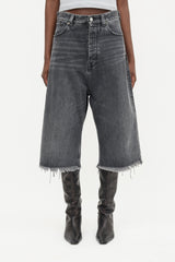 Balenciaga 2020 Raw Cropped Jeans