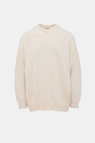 Balenciaga 2021 Oversized Bebe Sweater