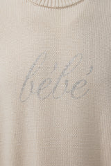 Balenciaga 2021 Oversized Bebe Sweater