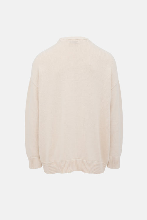 Balenciaga 2021 Oversized Bebe Sweater
