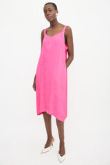Balenciaga 2021 Floral Jacquard Slip Dress