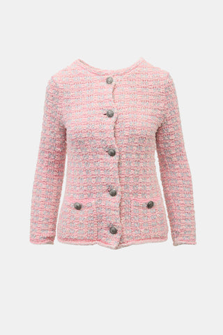 Balenciaga 2022 Tweed Blazer