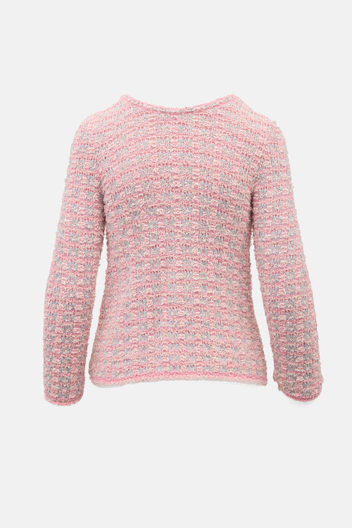 Balenciaga 2022 Tweed Blazer