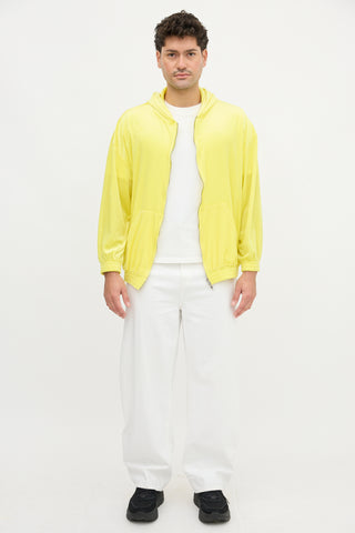 Balenciaga 2022 Velour Zip Hoodie