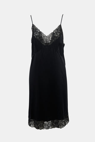 Balenciaga 2023 Satin Lace Dress