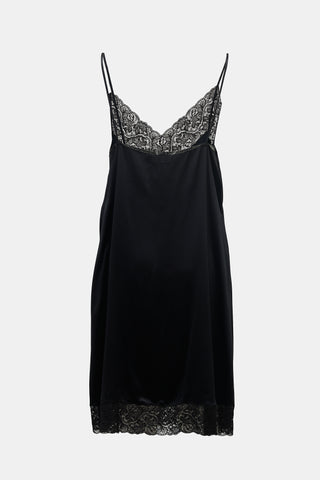 Balenciaga 2023 Satin Lace Dress
