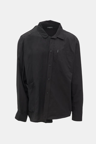 Balenciaga 50/50 Asymmetric Shirt