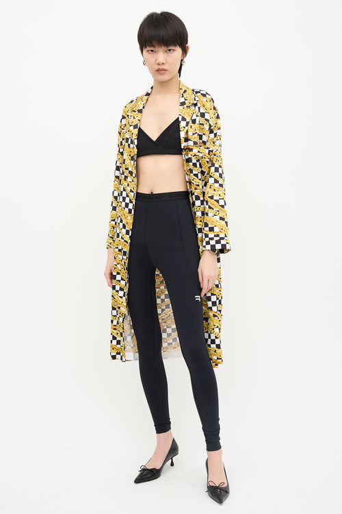 Balenciaga Activewear Logo Leggings