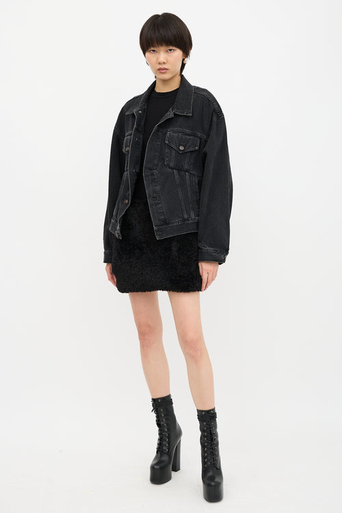 Balenciaga Archetype Panelled Denim Jacket