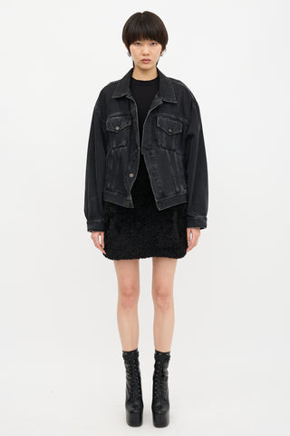 Balenciaga Archetype Panelled Denim Jacket