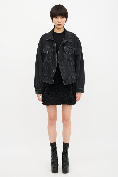Balenciaga Archetype Panelled Denim Jacket