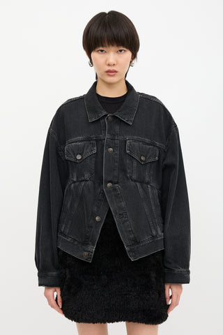 Balenciaga Archetype Panelled Denim Jacket