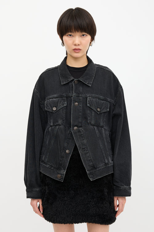 Balenciaga Archetype Panelled Denim Jacket