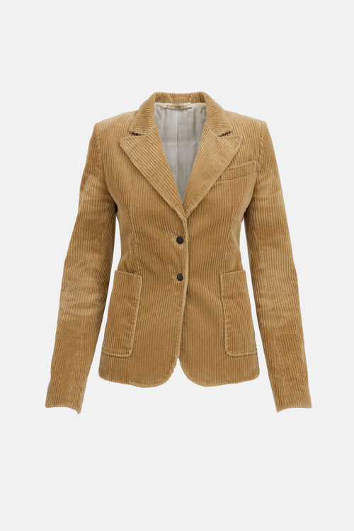 Balenciaga 2004 Corduroy Blazer