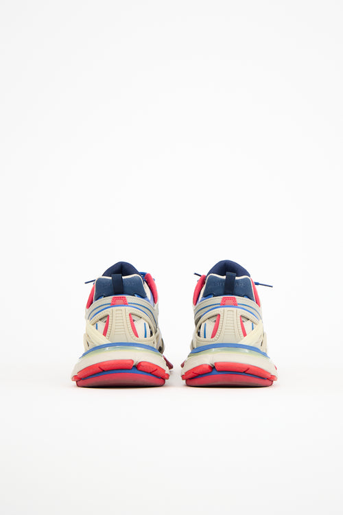 Balenciaga Blue & Red Track 2 Sneaker