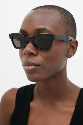 Balenciaga Black BB0230S Cat Eye Sunglasses