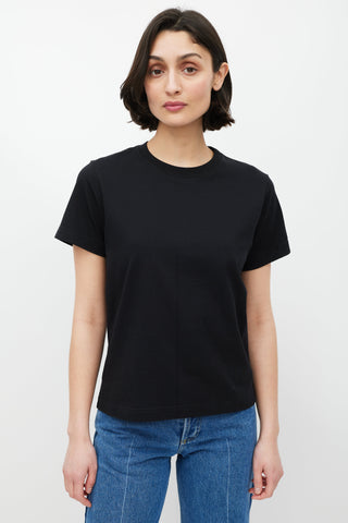 Balenciaga Black Cotton T-shirt