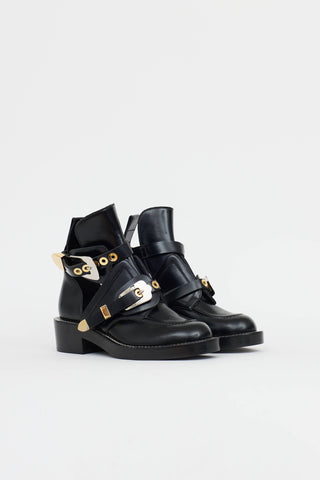 Balenciaga Leather Ceinture Boot
