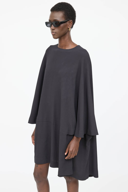 Balenciaga 2018 Draped Dress