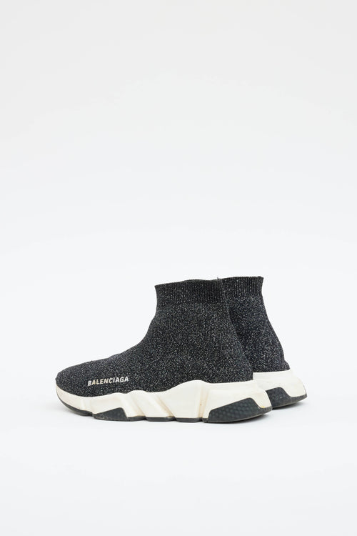 Balenciaga Glitter Speed Knit Sneaker
