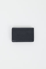 Balenciaga Black & Gold City Moto Bifold Cardholder