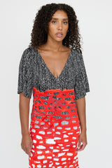 Balenciaga 2012 Patterned  Dress